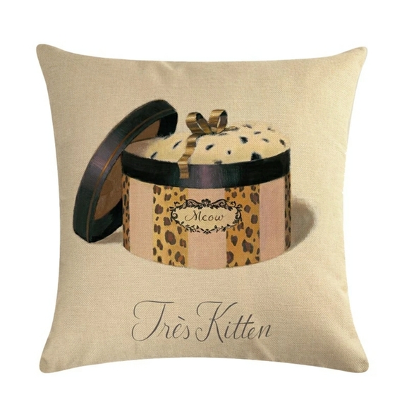 New Home Deco Linen Blend Glam Pillow Case - Picture 1 of 3